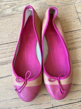J. Crew Leather Ballet Flats, Size 7.5